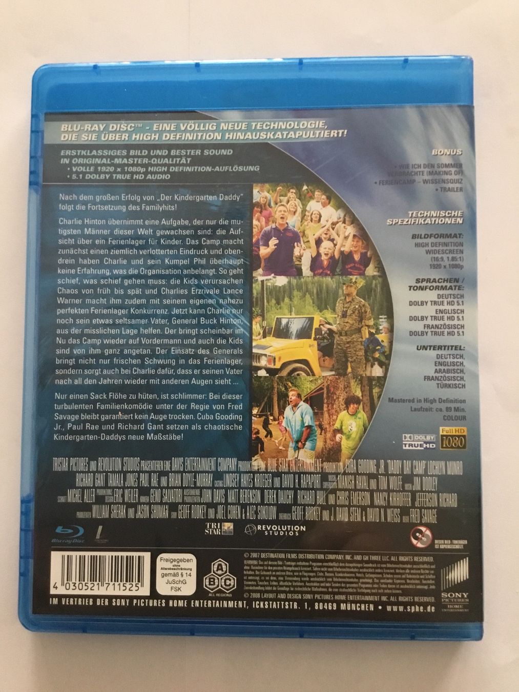 Tutti i DVDs: Der Kindergarten Daddy 2 - Blu Ray sehr gut – Nuovo (secondo la descrizione) da Blauen venduto da berlingo65 1
