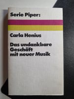 Carla Henius - Das undankbare Geschäft mit der Musik 1974