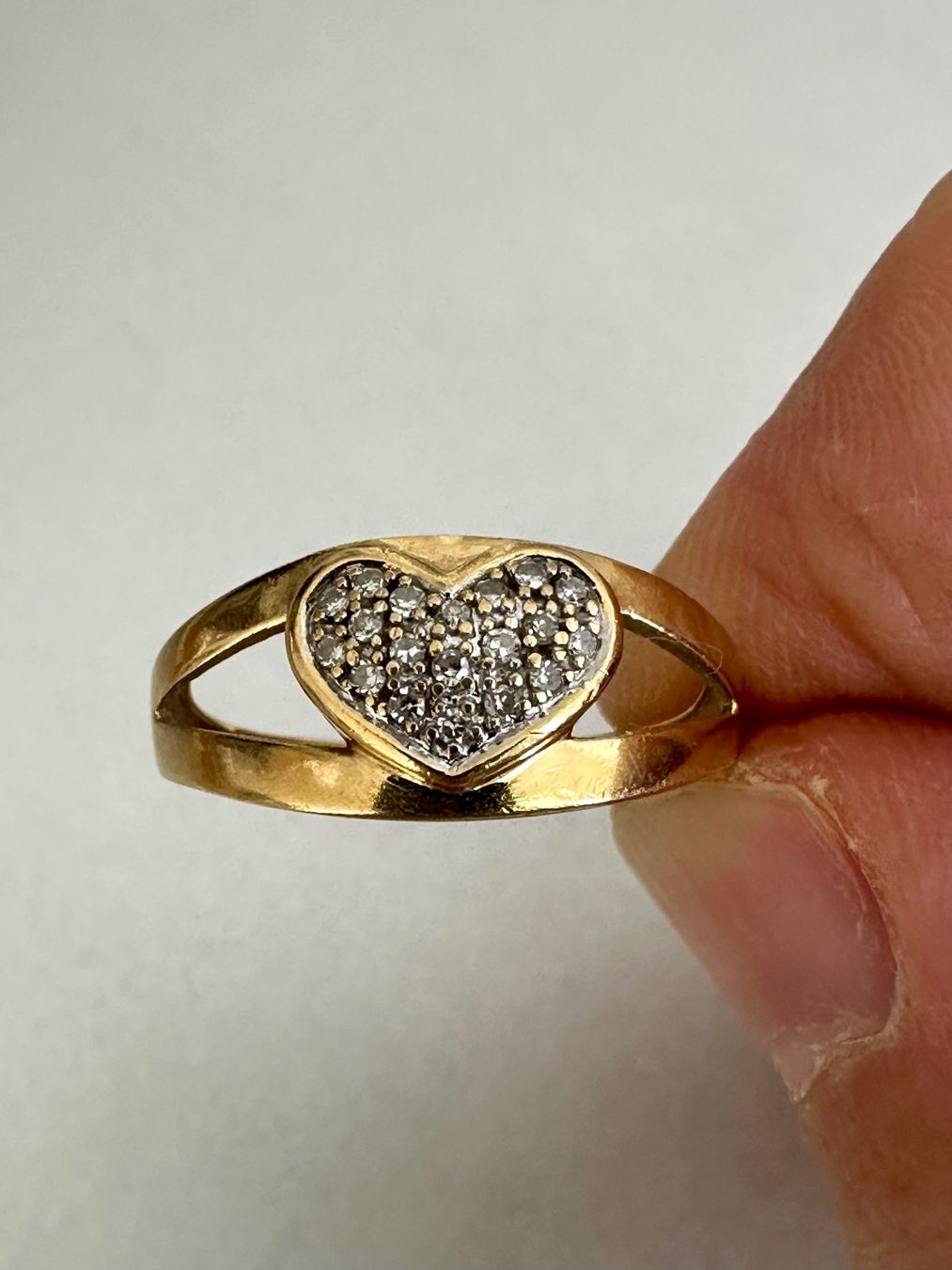 Anelli: Vintage 18K Gold Ring: 55-56 – Usato da Onex venduto da Antiqueshow
