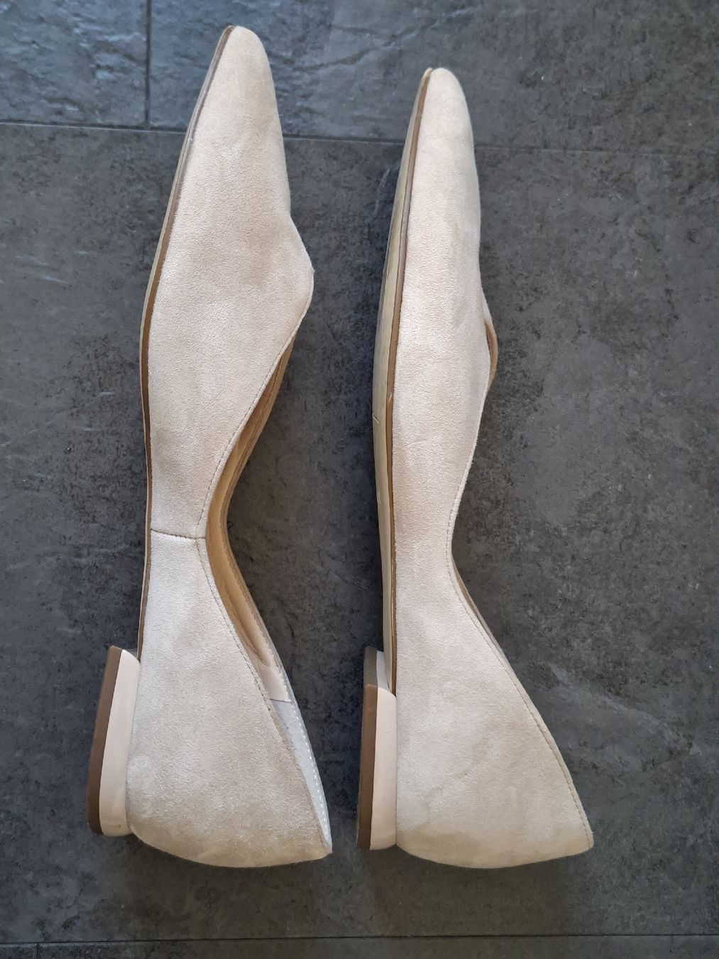 Högl Scarpe da donna: Ballerinas, Beige Wildleder, Grösse 36 – Nuovo (secondo la descrizione) da Gersau venduto da melanie000 2