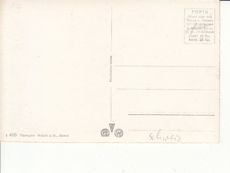 Cartoline postali: Chur ca. 1940 – Usato da Bürglen TG venduto da StampGraf 1