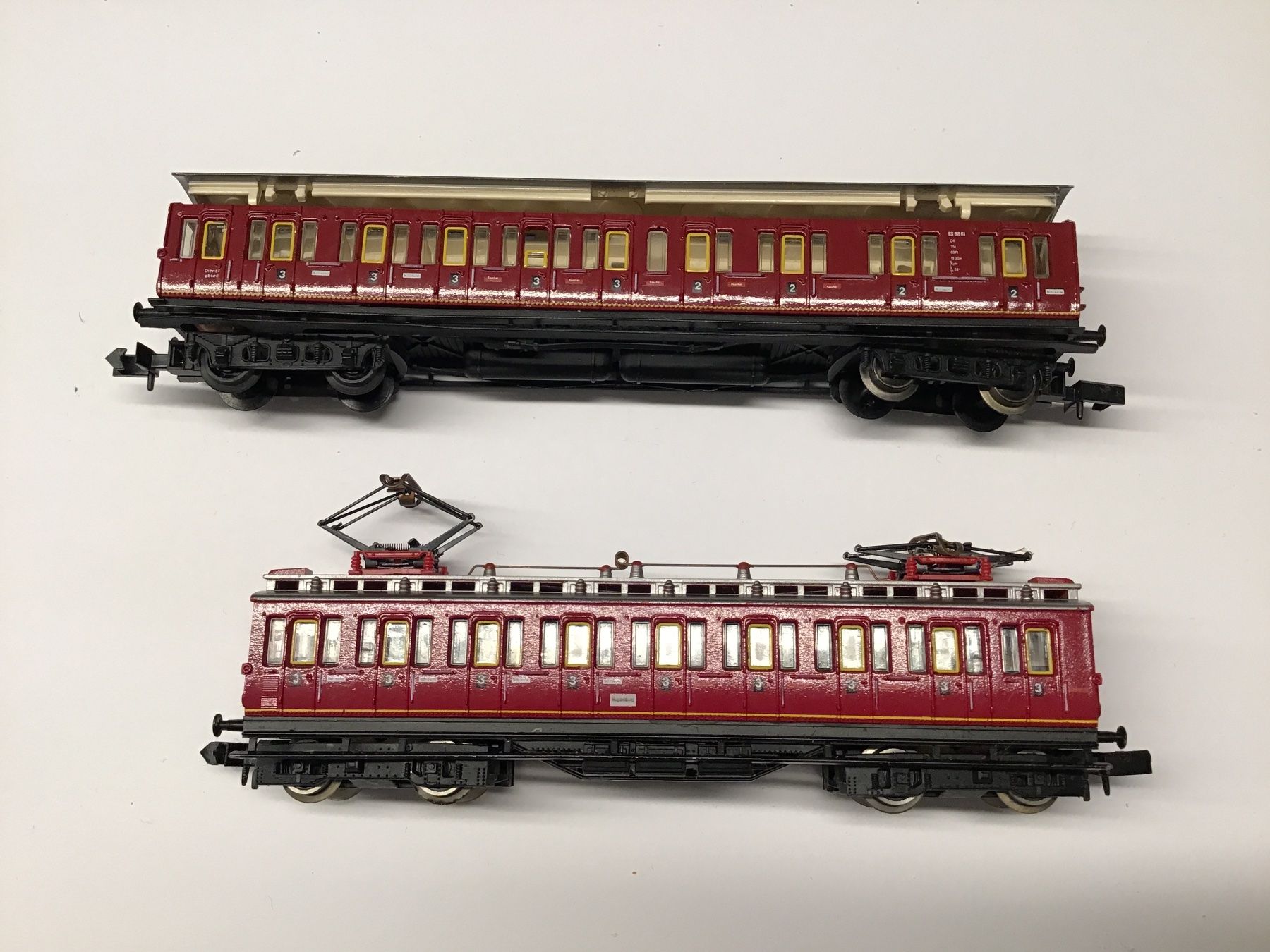 Arnold Modellini di ferrovie: ARNOLD 2935/2936 ORTSZUG N – Usato da Männedorf venduto da Modellbau-wyss 4