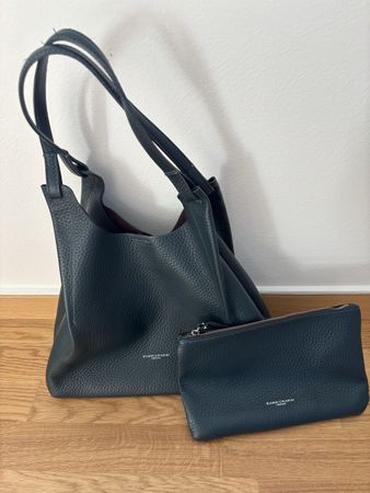 Gianni Chiarini Handtasche mit Pochette in Petrol