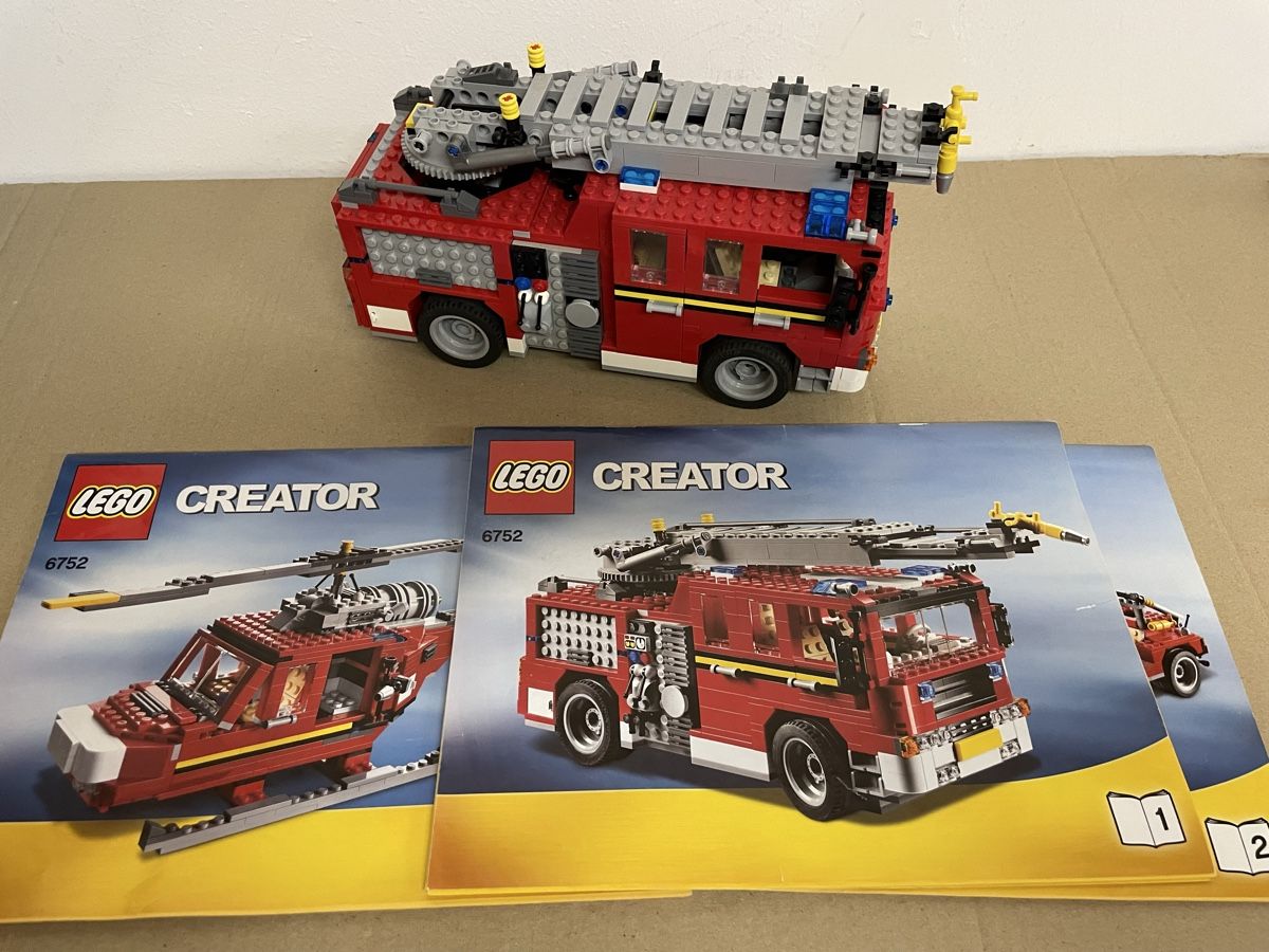Lego Baukästen: Lego creator 6752 Feuerwehr Helikopter – Gebraucht aus Möriken AG von Peka01