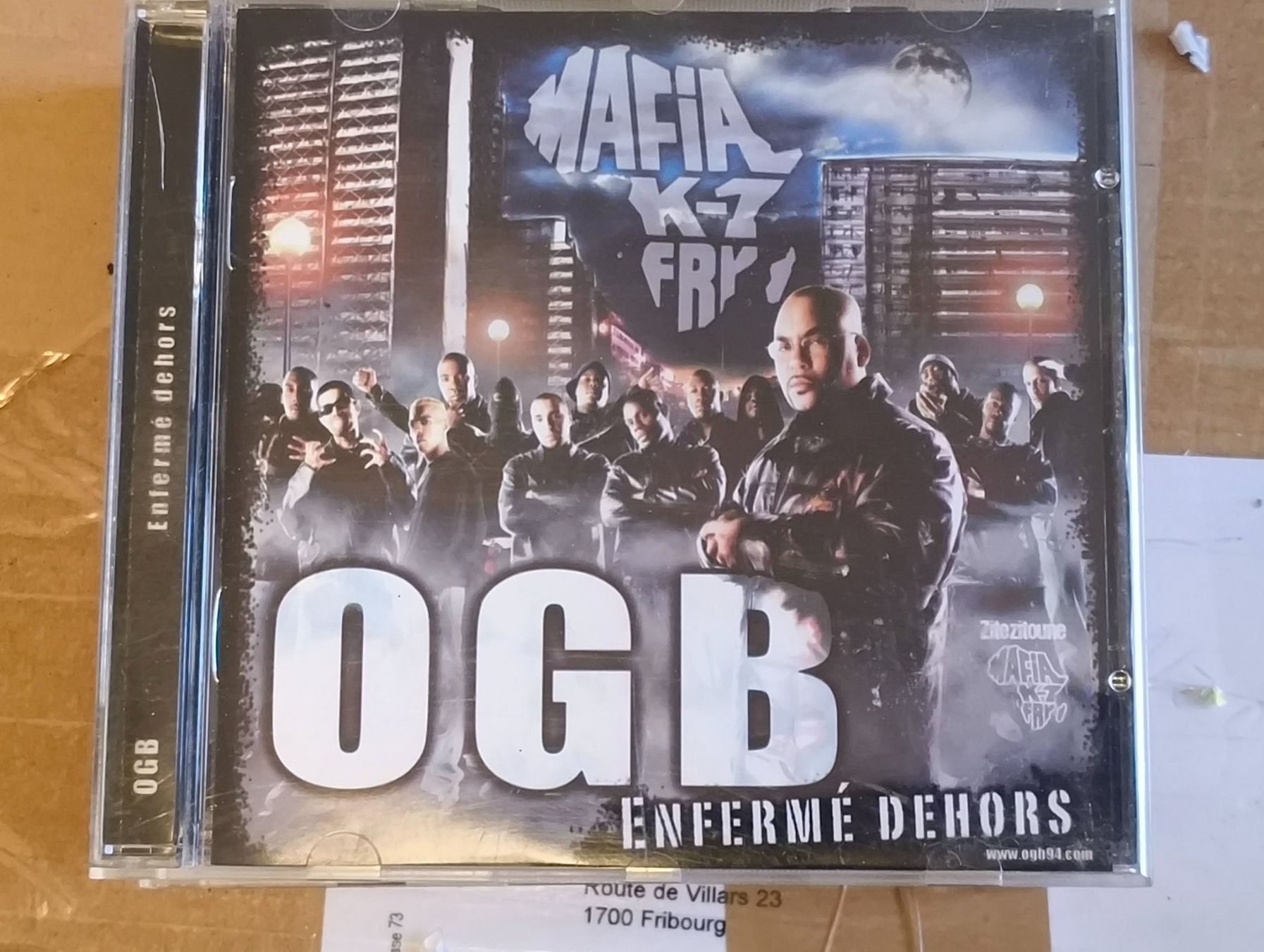 CD: OGB - Enfermé dehors – Usato da Fribourg venduto da kru_fn65