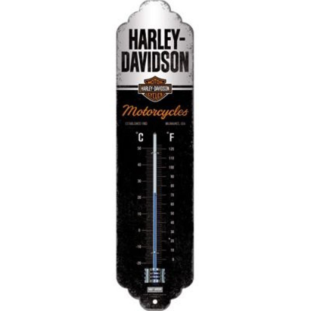 Sonstiges für Haushalt & Wohnen: Metall-Thermometer-HARLEY-DAVIDSON-MOTOR – Neu und originalverpackt aus Rupperswil von big-one-sale