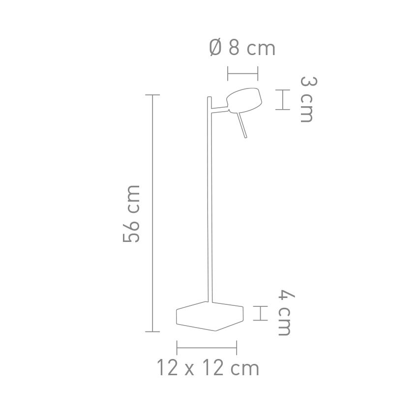 Lampade: Tischleuchte, Dimmer, Chrom, Rund – Nuovo (secondo la descrizione) da Kreuzlingen venduto da Smart-Light 3