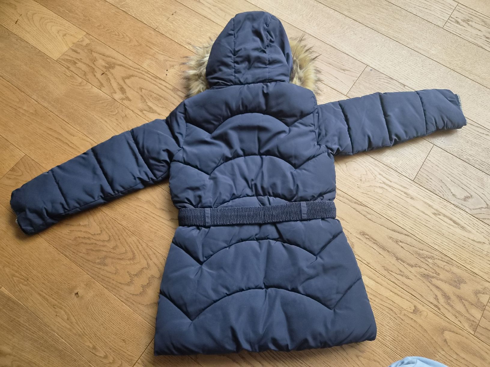 C&A Giacche & Cappotti: Winter-Mantel blau Gr. 128 – Usato da Heiden venduto da Hohl01 2