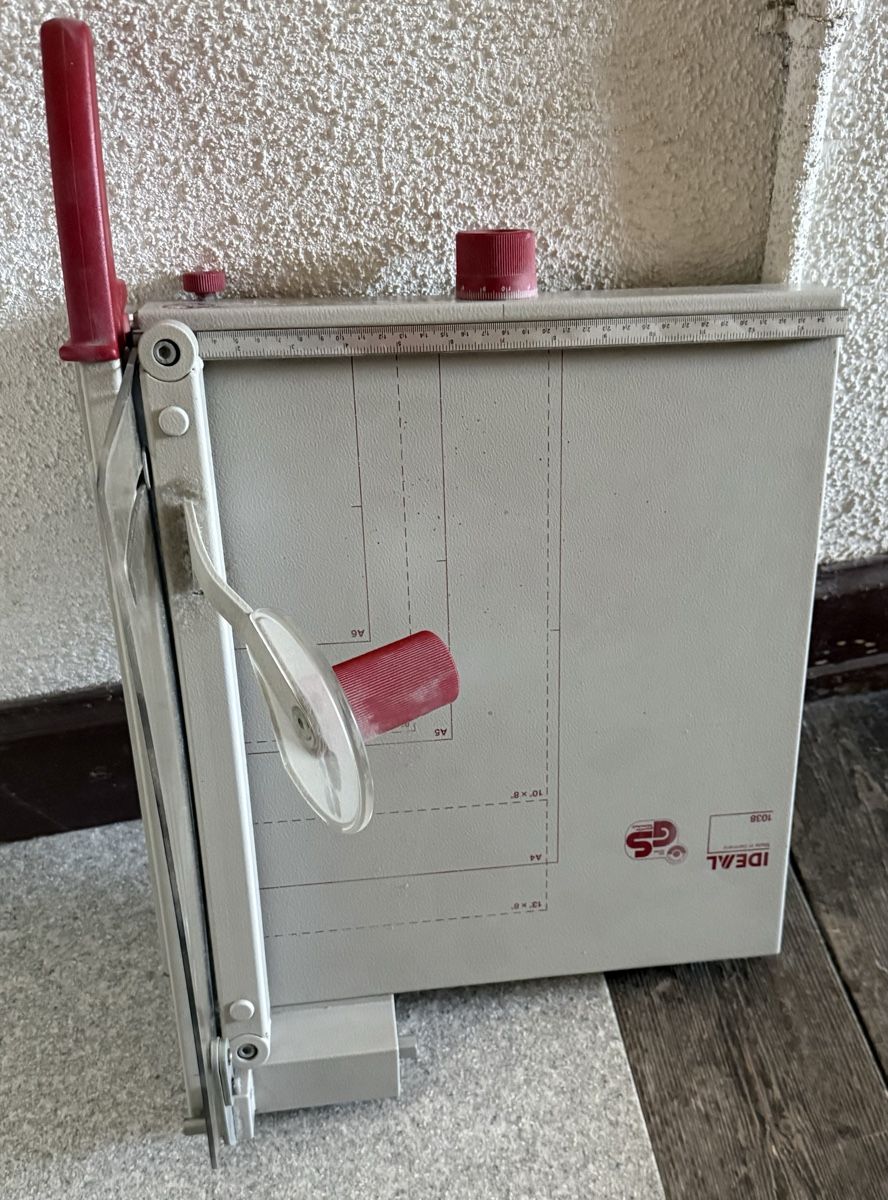 Alle Maschinen: IDEAL 1038 Schneidemaschine – Neu (gemäss Beschreibung) aus Pratteln von ELFUERTE 2