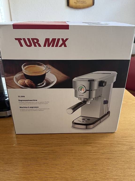 Turmix Macchine per caffè & Macchine per espresso: TUR MIX TX 590 Espressomaschine – Nuovo (secondo la descrizione) da Bichwil venduto da evi_mwr9 3