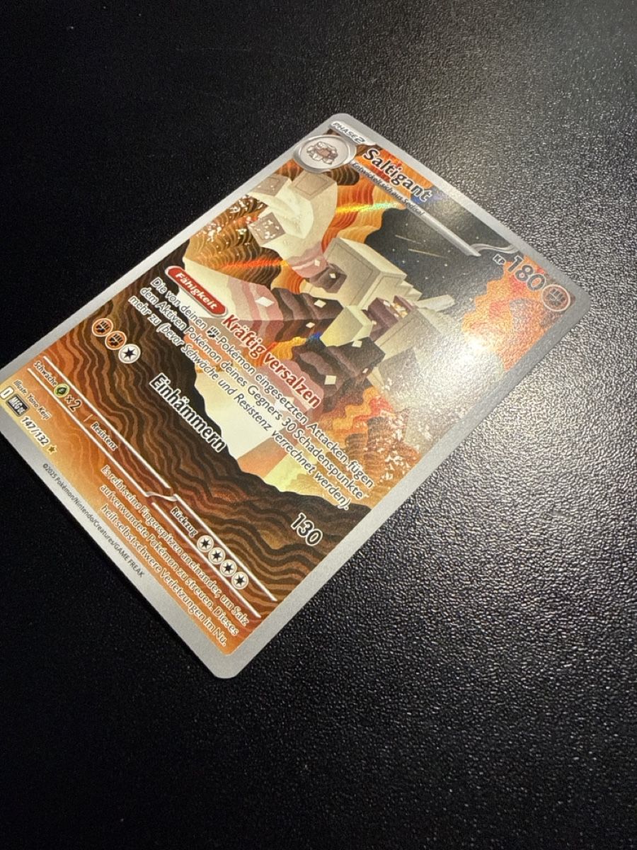 Pokémon Sammelbilder & Trading cards: Saltigant MEG DE 147/132 – Neu (gemäss Beschreibung) aus Dübendorf von godpack 1