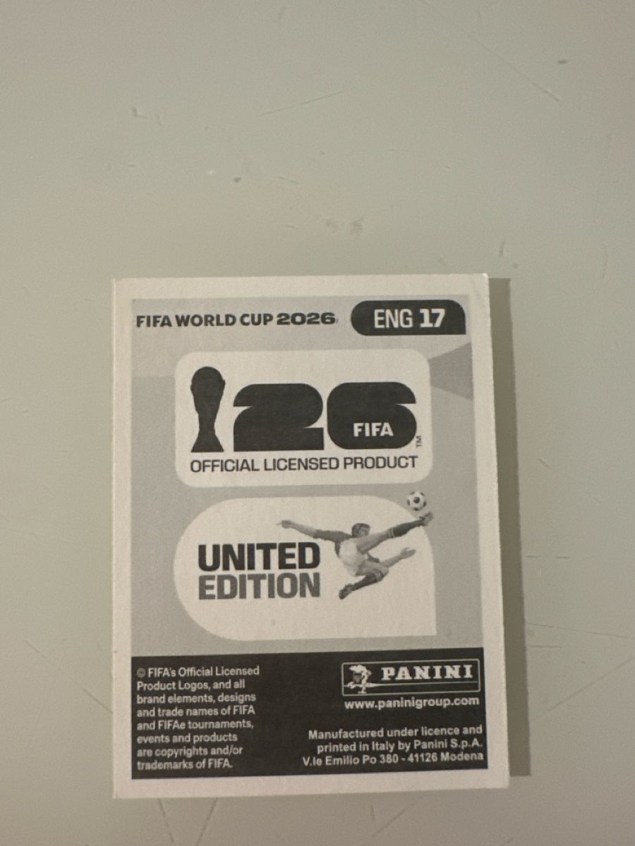 Panini Carte collezionabili: Panini 2026 Bukayo Saka ENG17 – Nuovo (secondo la descrizione) da Bern venduto da akl_sy9s 1