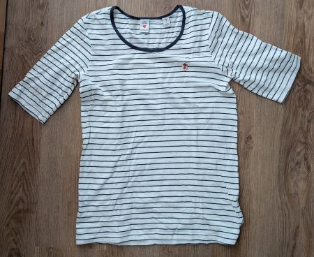 Scotch & Soda Damen T-Shirt, Gr. S, gestreift