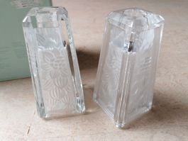 Party Lite Chrysantheme Paar / Kerzenhalter