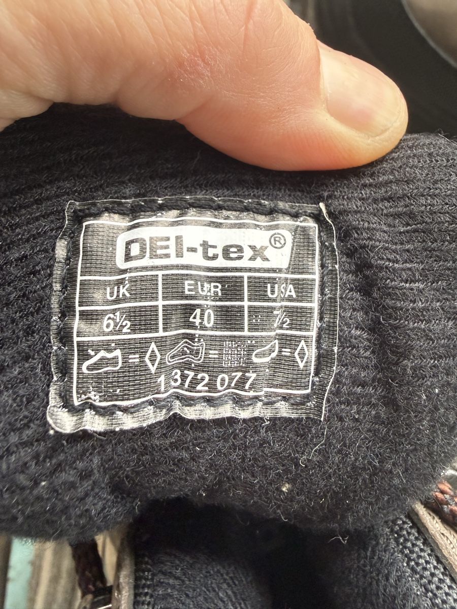 Scarpe da uomo: Wanderschuhe Del Tex,  NEU, Gr.40 – Nuovo (secondo la descrizione) da Uster venduto da Flummi 2