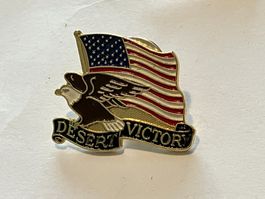 1 Pin Desert Victory USA
