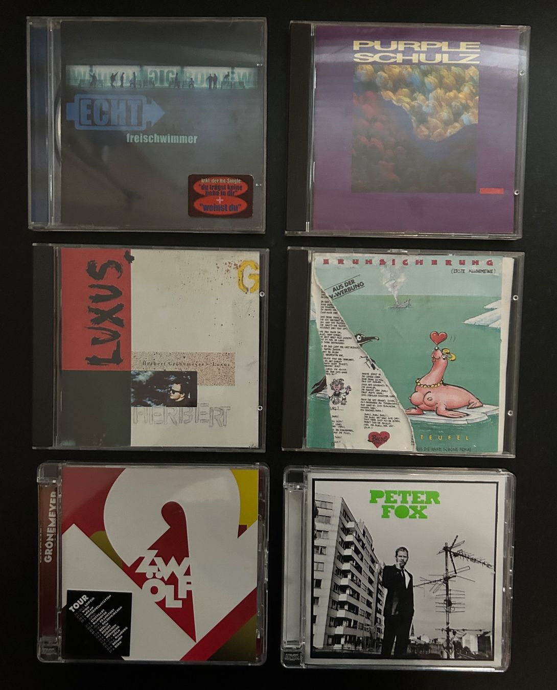 CD: 6 x Musik CD's DEUTSCHROCK – Usato da Brislach venduto da gre_t5pb