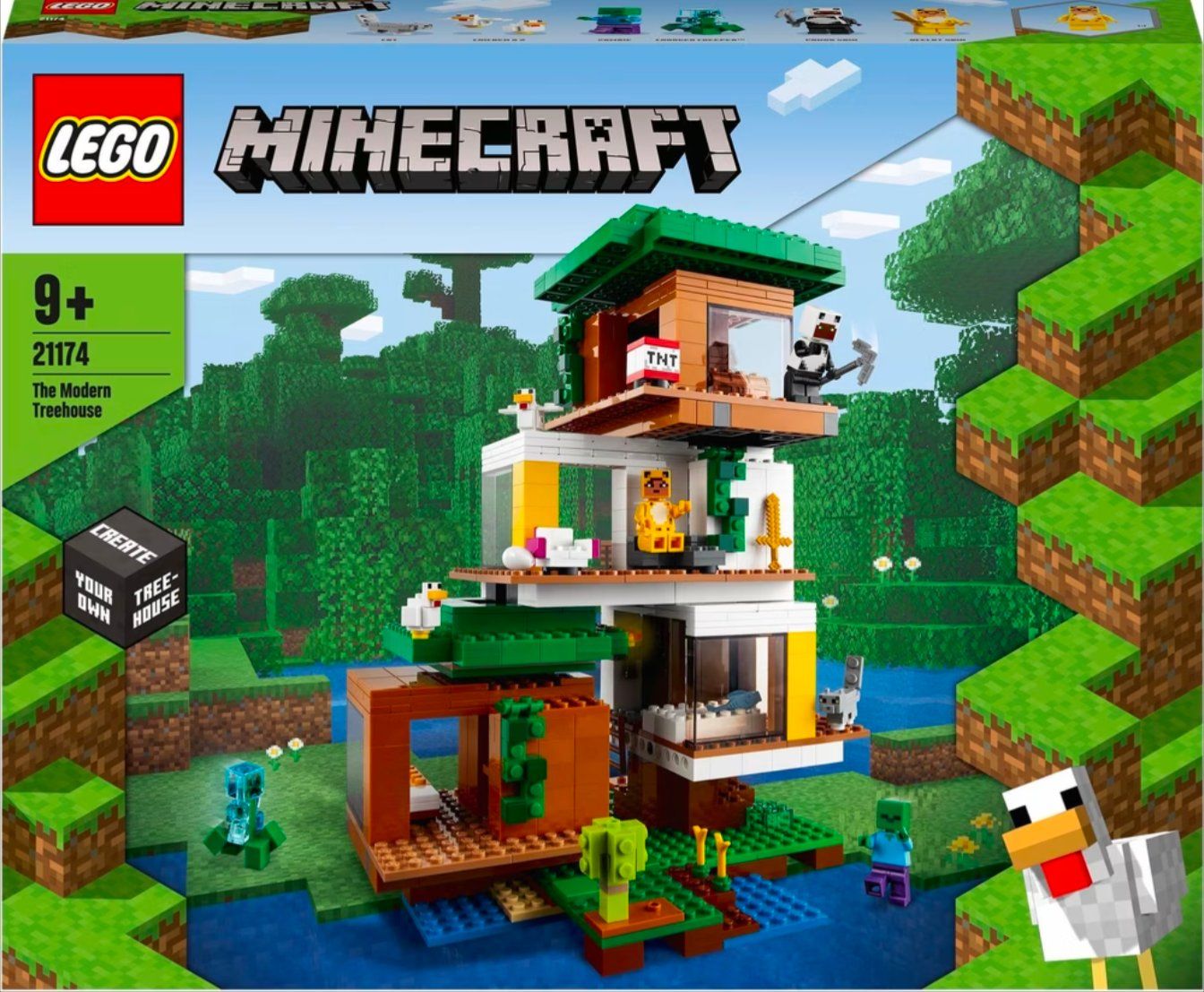Lego Kit di costruzioni: LEGO Minecraft Das moderne Baumhaus 21174 - selten – Usato da Möhlin venduto da hans_d