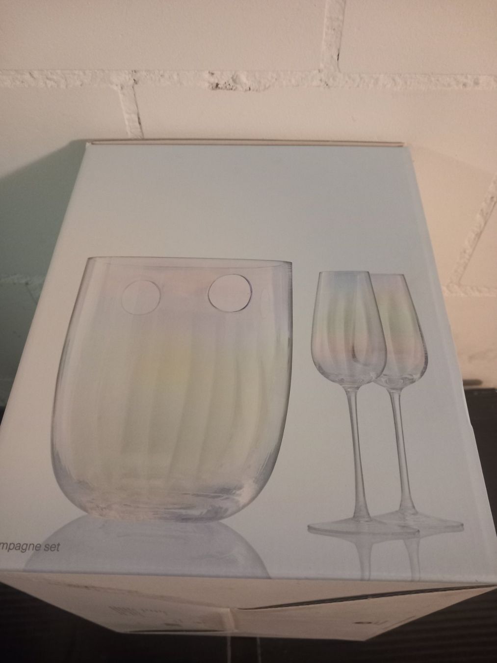 Verres: LSA International Chamgagner-Set Pearl 3 teilig – Neuf avec emballage d'origine à Thun par Beas-Allerlei 1