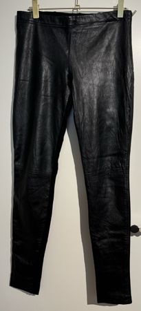 Guess by Marciano Black Leather Pants - S