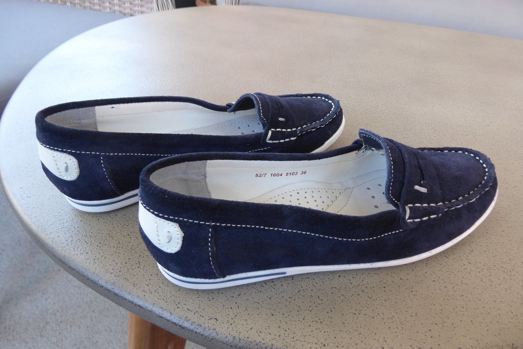 Scarpe da donna: Ballerinas, blau, Gr. 36 – Usato da Rotkreuz venduto da eri_t25d