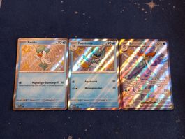 SHINY Kwaks/Fuentente/Bailonda EX Full Art (DE) SVP 82 - 84