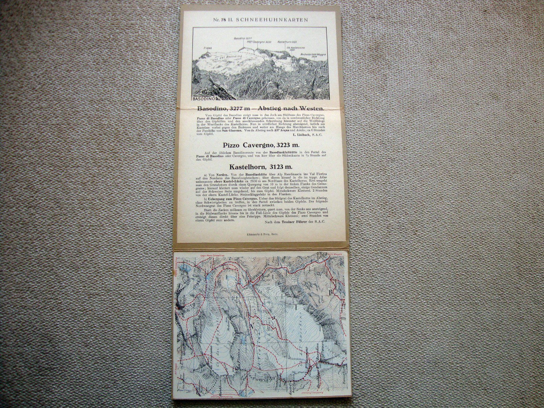 Landkarten & Atlanten: Schneehuhnkarte No. 78 Basodino – Gebraucht aus Döttingen von Kubuli1 1