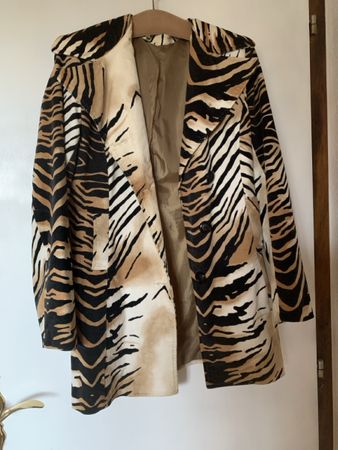 Veste blazer Wang femme 👩 beige noir taille 40