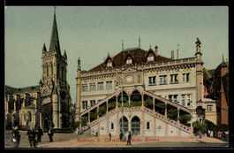 Bern, Rathaus und Christkatholische Kirc