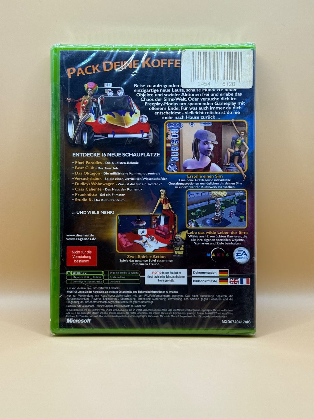 Giochi: Die Sims - Brechen Aus - Xbox - Sealed - New – Nuovo e nell'imballaggio originale da Dietikon venduto da gab_qz7y 1