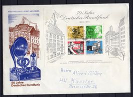 R6646  /  BERLIN FDC 1973 Bloc n° 4