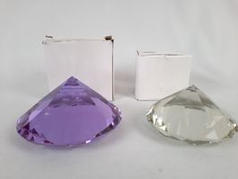 2 Kristallsteine klein und gross