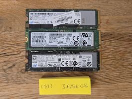 3x SSD NVMe M.2 256GB PCIe – Funktionsfähig. (10)