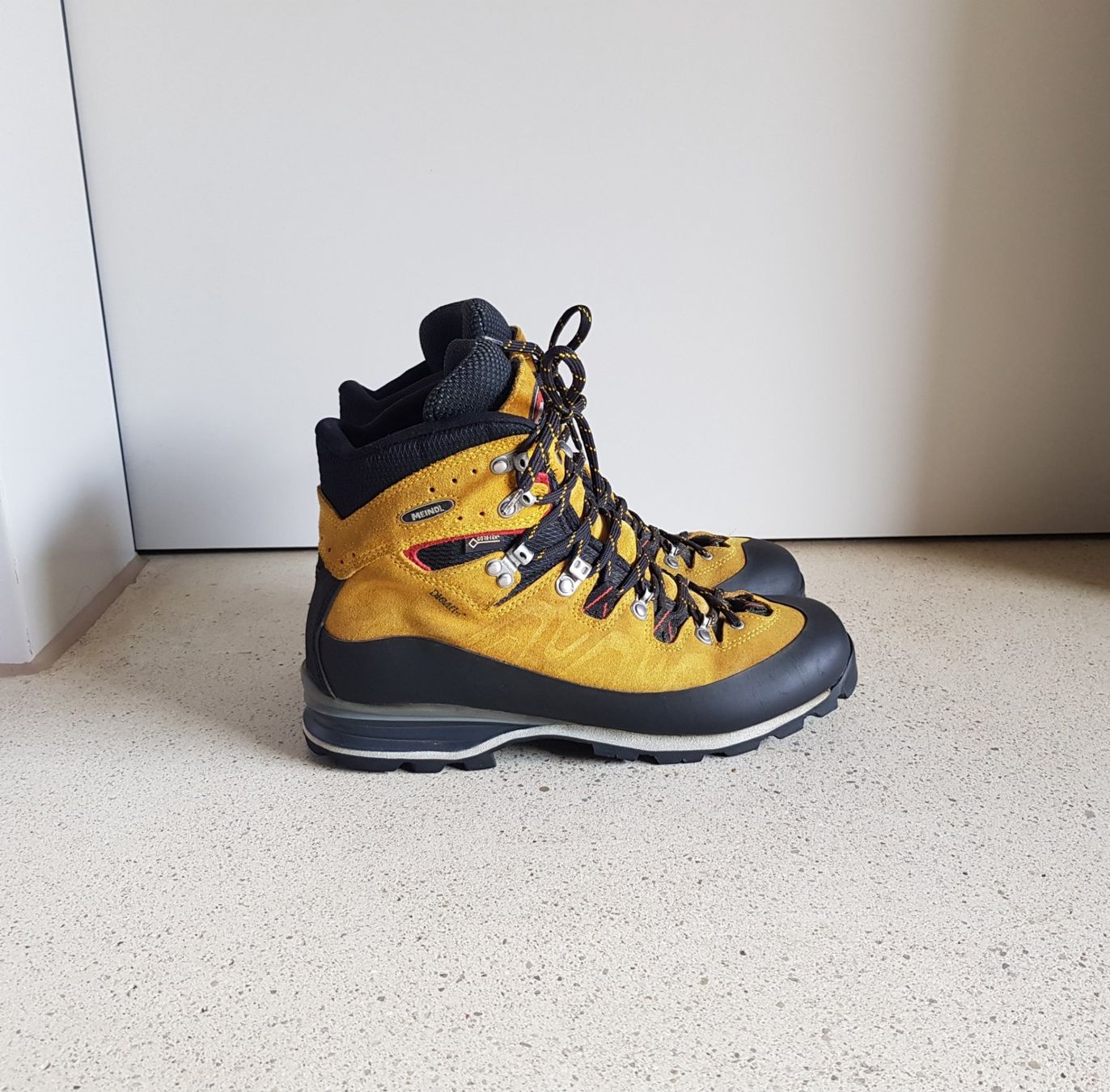 Meindl Scarpe da uomo: Meindl Digafix GTX Wanderschuh Grösse 46 – Usato da Basel venduto da Birs868