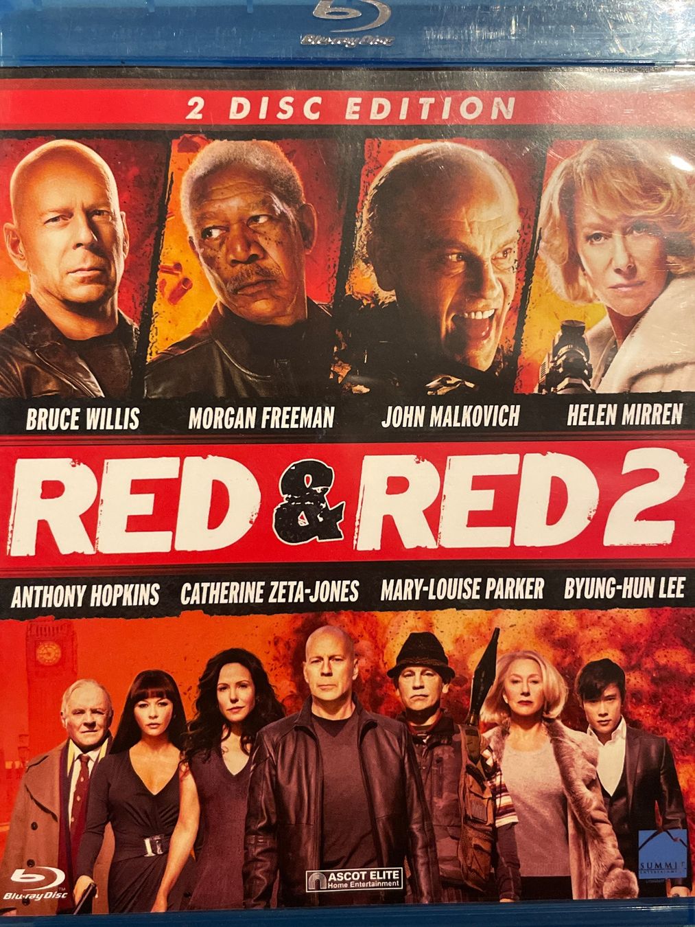 Tous les DVDs: RED / RED 2 – D'occasion à Waldenburg par Gonzo8