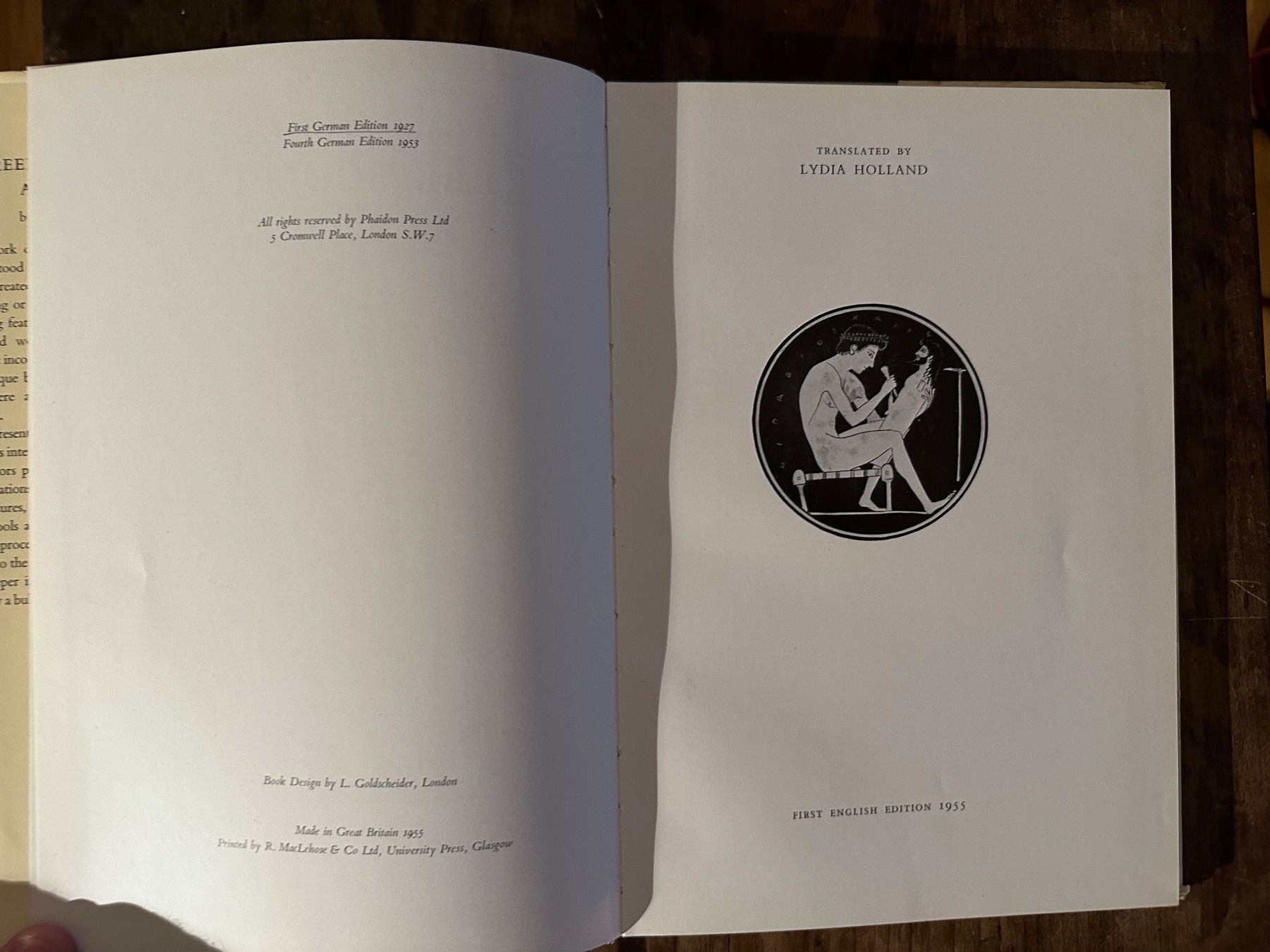 Libri: Carl Bluemel: Greek Sculptors at Work. – Usato da Zürich venduto da allp 3