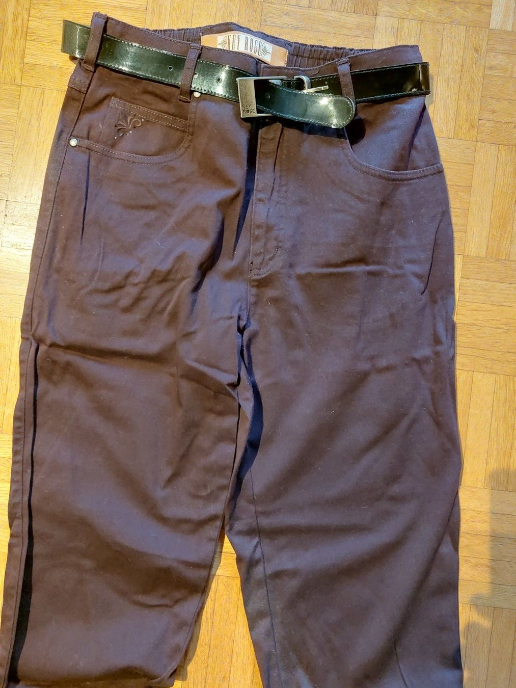 Jeans: schöne Hose / Jeans, Grösse 20, violett – Gebraucht aus Escholzmatt von Stern777 1