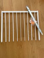 Hosenhalter ausziehbar weiss für PAX Kleiderschrank