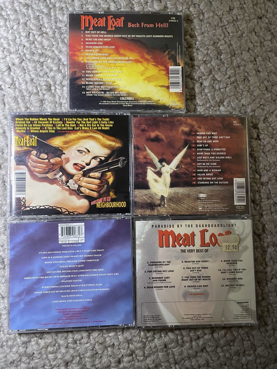 CDs: 5x Meat Loaf  – D'occasion à Reinach AG par trigger7811 2