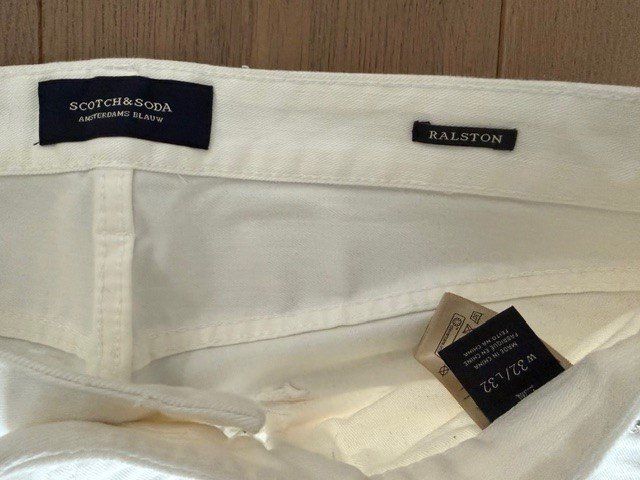 Maison Scotch Jeans: Scotch & Soda Jeans weiss – Usato da Bern venduto da howi72 2