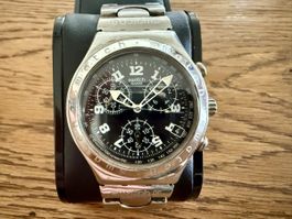 Swatch Irony Chrono YCS401G SECRET AGENT, guterZustand !