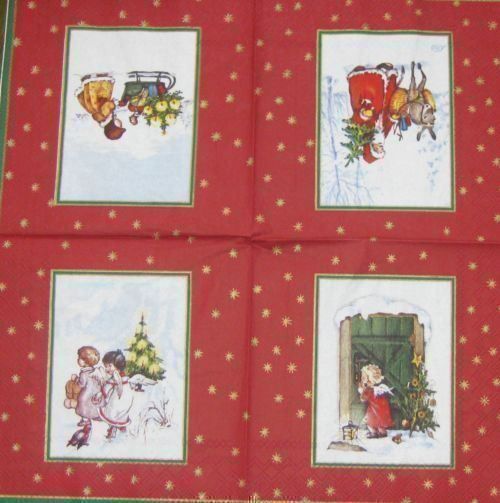 Tovaglioli: Serviette wintermotive (w10) – Nuovo (secondo la descrizione) da Schlatt TG venduto da kreativ-atelier