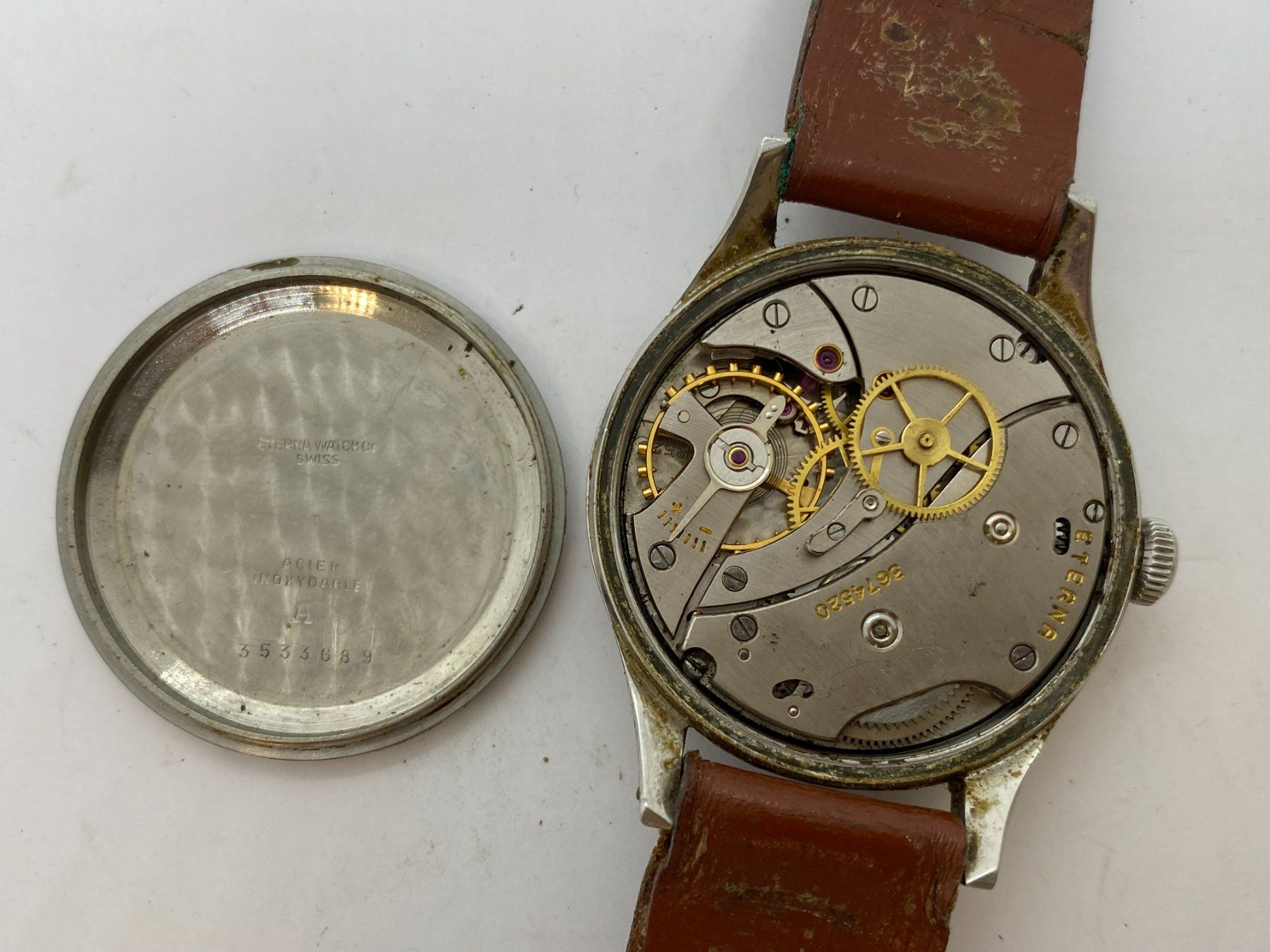 Eterna Orologi: ETERNA 36mm Handaufzug läuft/i475 – Usato da Bern venduto da JMsoehne1987 5