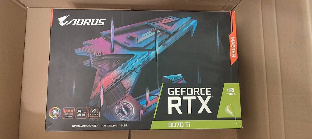 Schede grafiche: Aorus GeForce RTX 3070ti Master – Usato da Fehraltorf venduto da Cramora 1