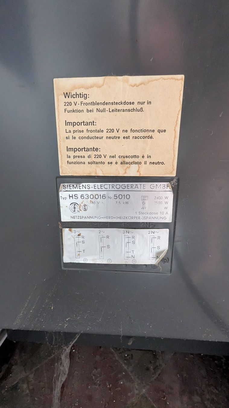 Herde: Kochherd SIEMENS – Gebraucht aus Biel/Bienne von Zbindi 2