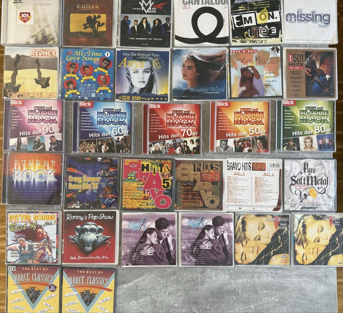 CD: Div.CD‘s 150 St. Pop, Rock, Havy M., Klassik, Sampler, M.Art – Usato da Zürich venduto da wedbe1 3