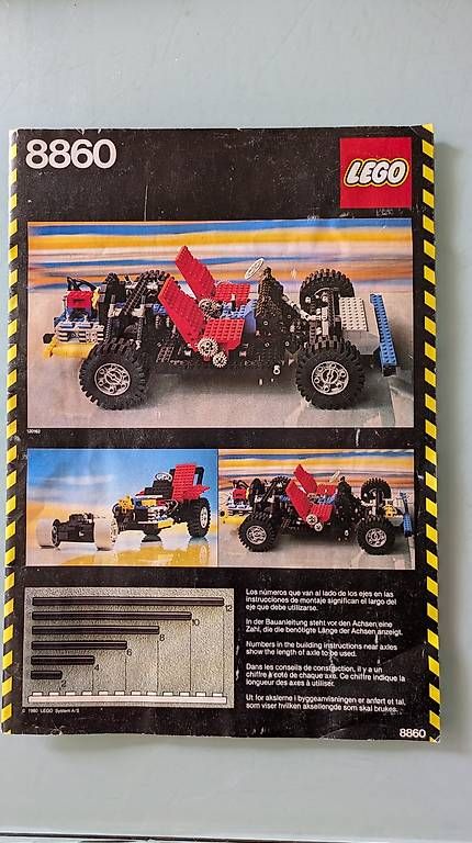 Lego Giocattoli: Lego Technik Bausatz 8860 – Usato da Männedorf venduto da Flu73 2