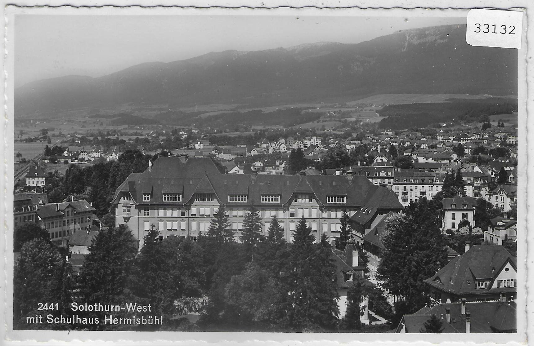 Ansichtskarten: Solothurn-West mit Schulhaus Hermisbühl – Gebraucht aus Ettingen von Kartenplanet