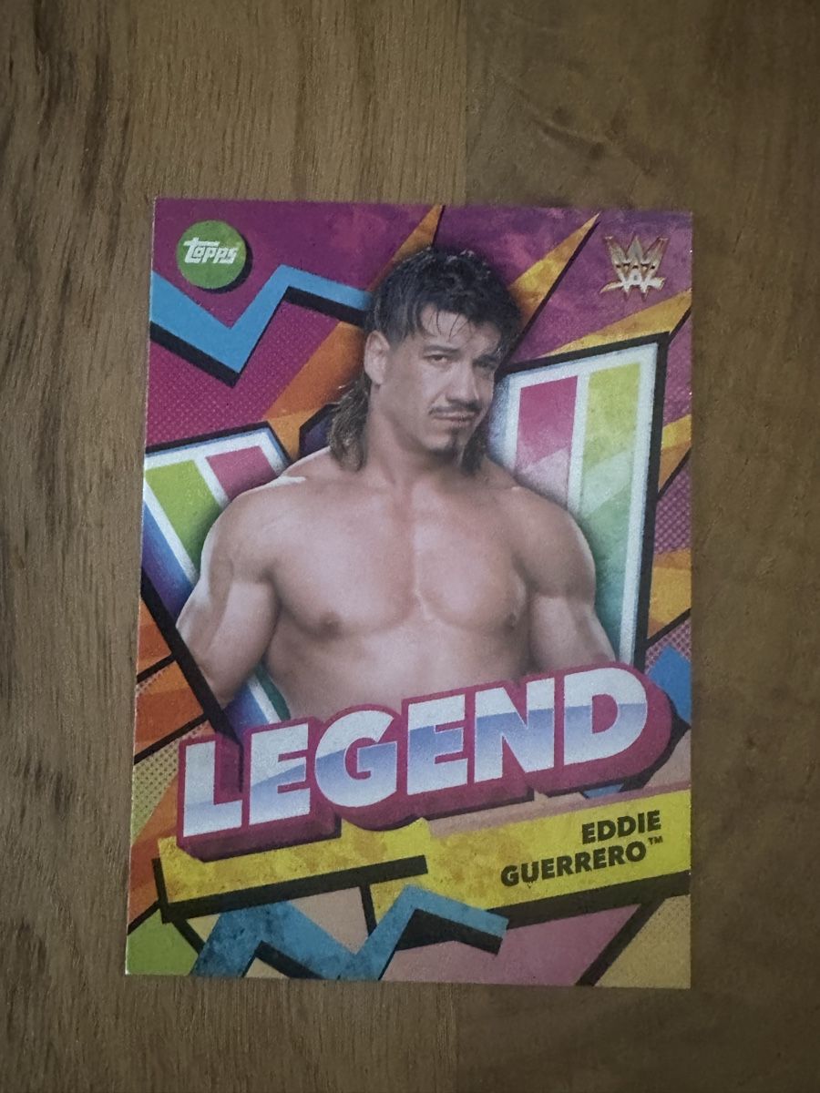 Topps Carte collezionabili: Eddie Guerrero WWE Legend Topps – Nuovo (secondo la descrizione) da Luzern venduto da LuzernTCGLab