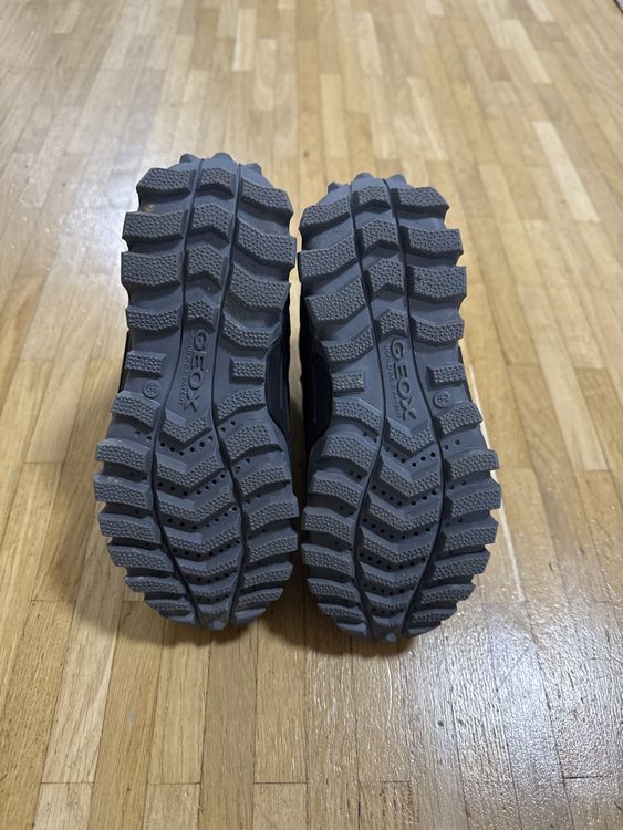 Bottes D'hiver Geox Garçon Taille 20 - Couleur Bleu Neige Gris Noir - Neuf Sans Emballage